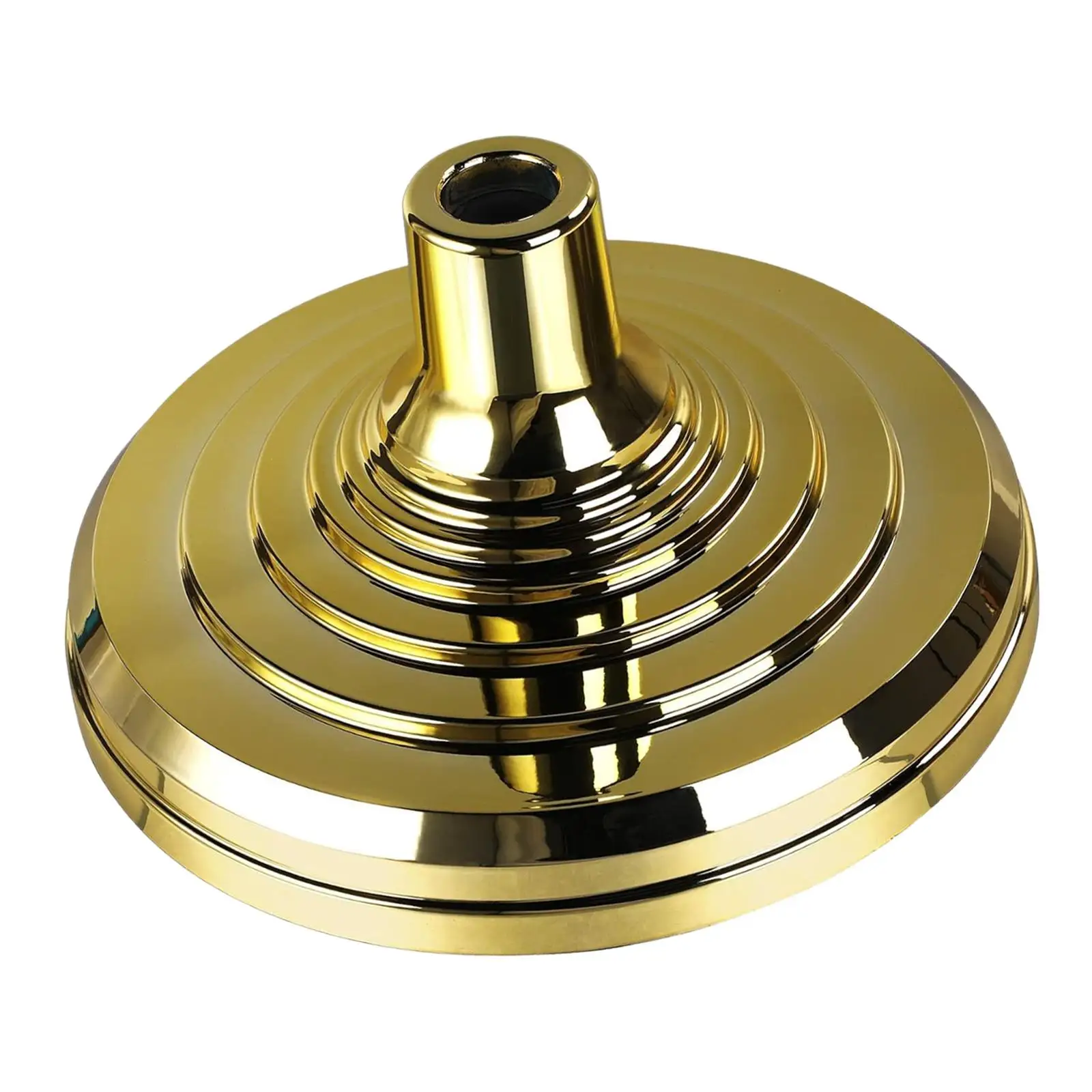 Floor Stand Base for Indoor Flagpole Gold Finish Flag Holder Flag Pole Stand for Party House Conference Room Outdoor Home