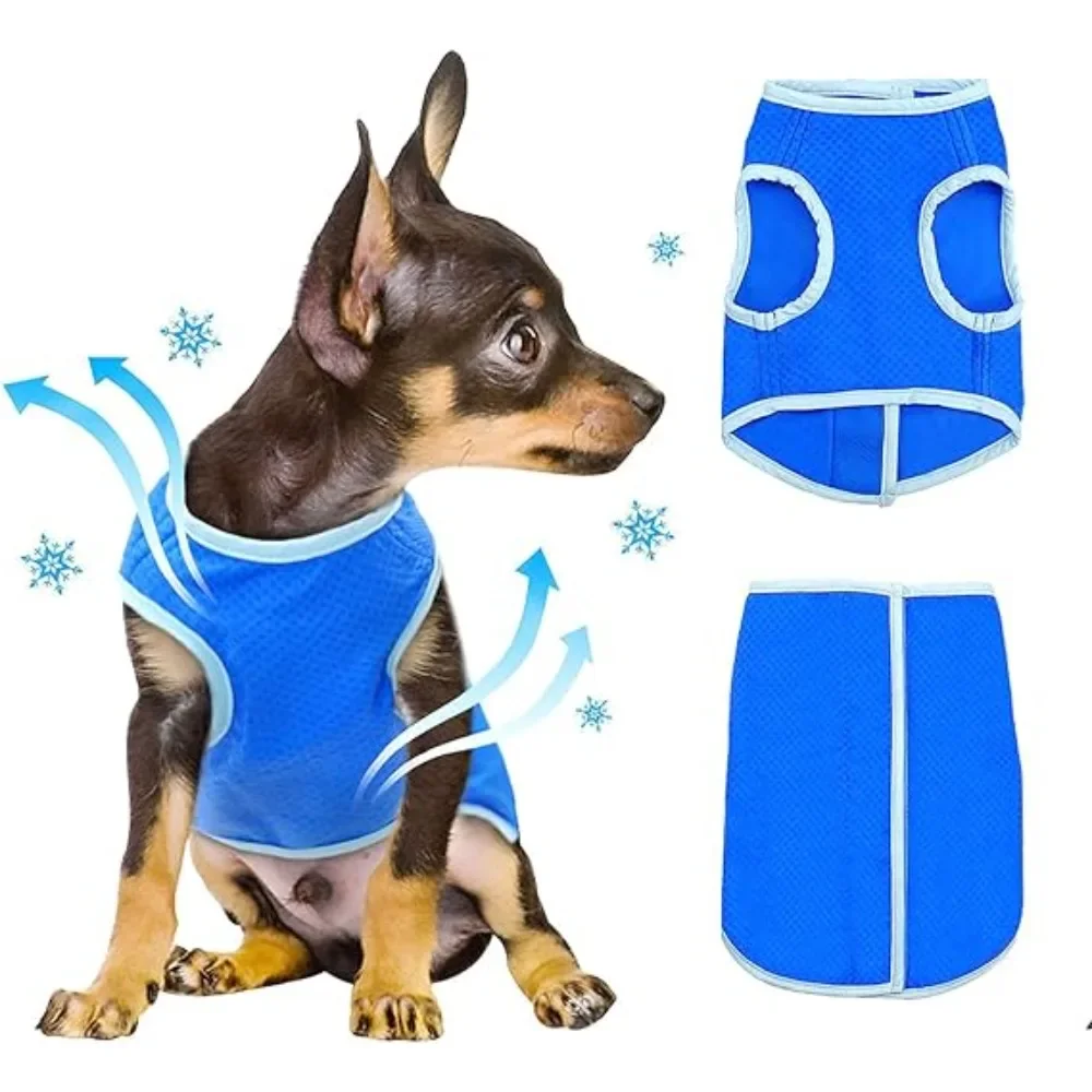 

Cooling Vest for Pet, Outdoor Outerwear, Suitable for Small Medium Large Dog, Hot Summer, Wake-up, Hiking, Camping, Training
