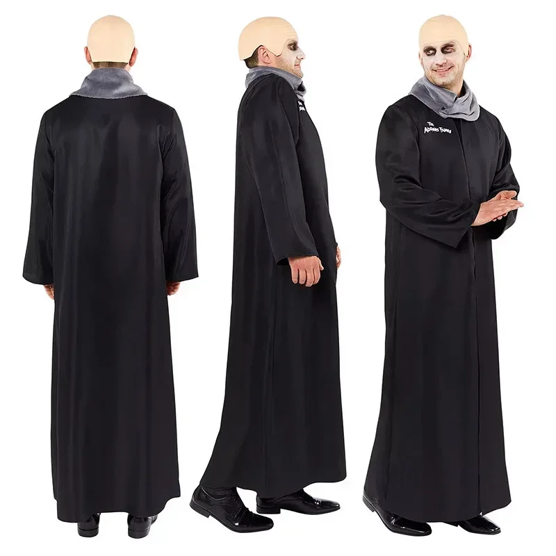 

Adams Family Adult Uncle Fester Halloween Cosplay Costume