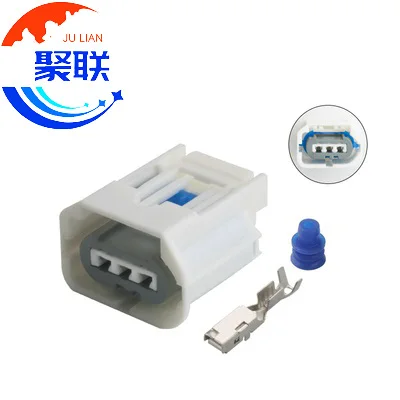 

Auto 3pin plug 7283-8977 Electronic booster pump plug waterproof electric connector with terminals and seals