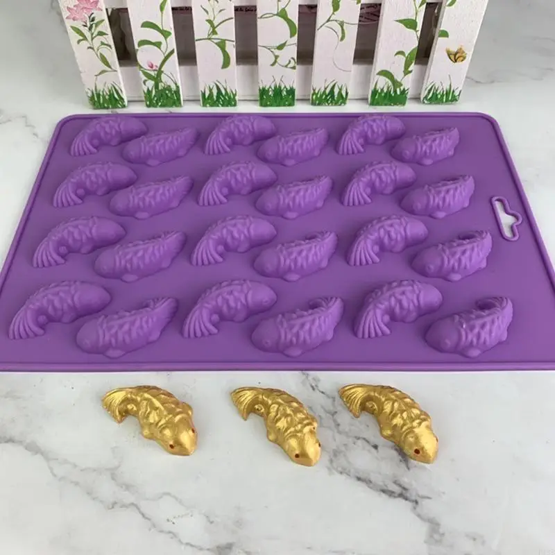 F19B 8 Cells/24 Cells Fondant Moulds Silicone Material Chocolate Candy Mould