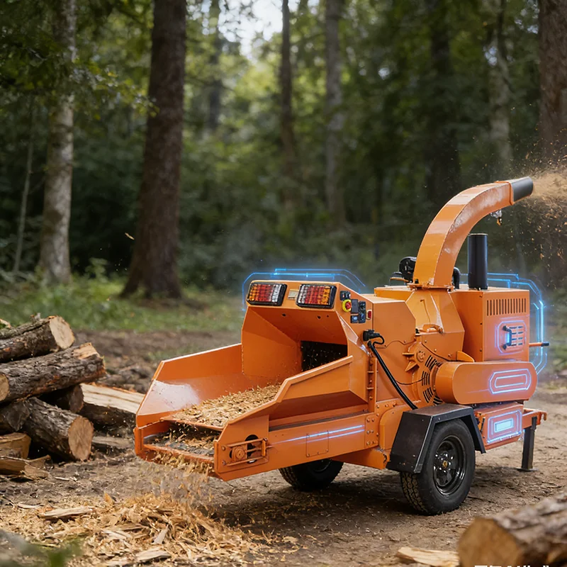 

Customized Wood Chipper Shredder 4 Inch Max Diameter Heavy Duty Steel Construction for Orchard Park Landscaping Waste Recycling