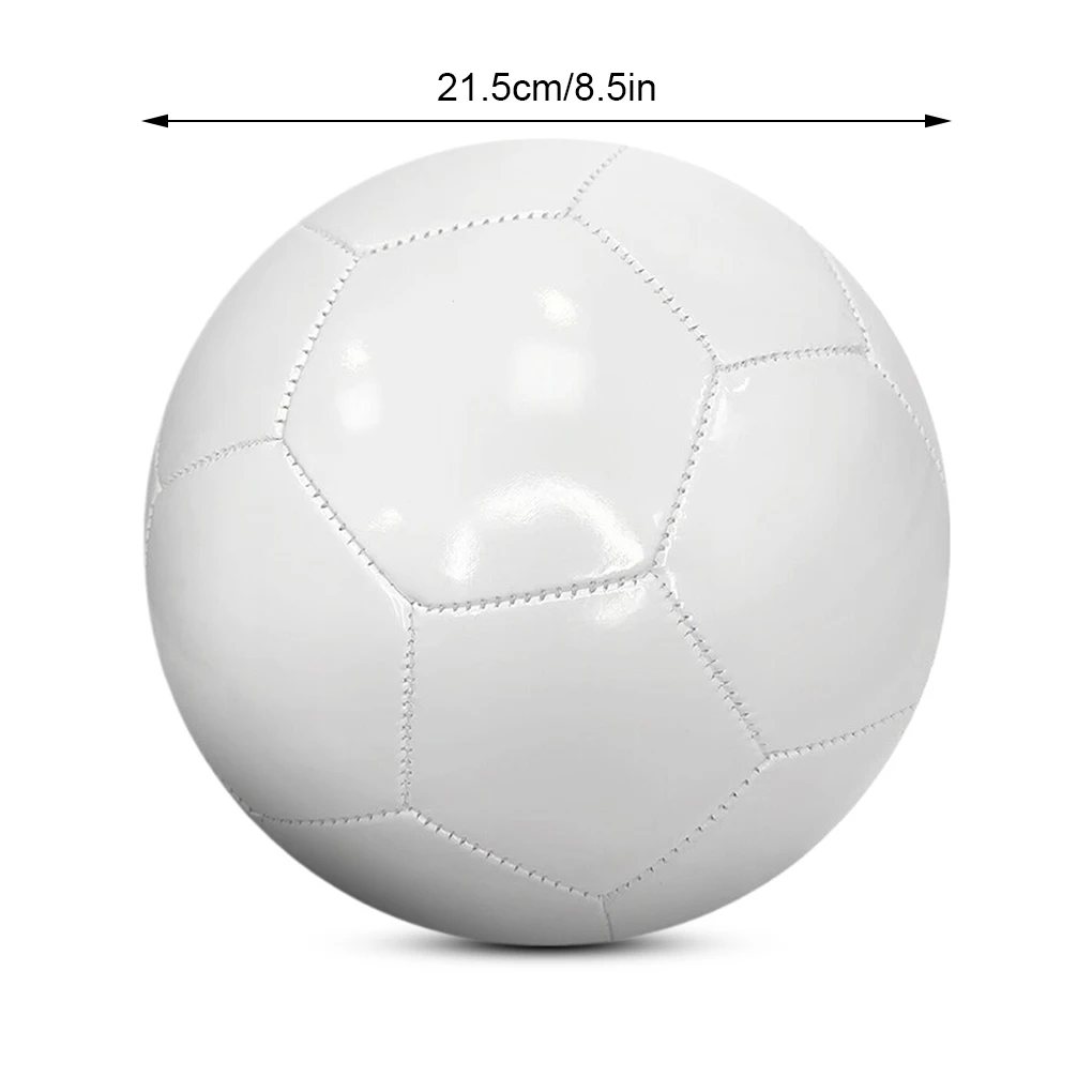 Taille 5 Football enfants bricolage coloriage peint Football blanc signable publicitaire Football en plein air Match d'entraînement garçons cadeau