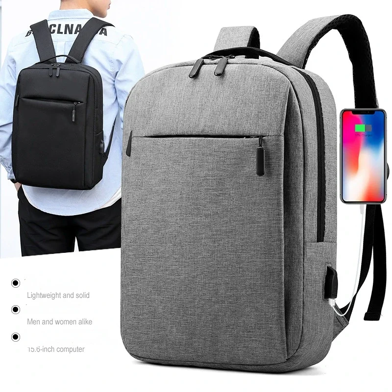 Laptop Backpack business travel anti theft slim durable laptops backpack with USB charging port computer bag for notebook