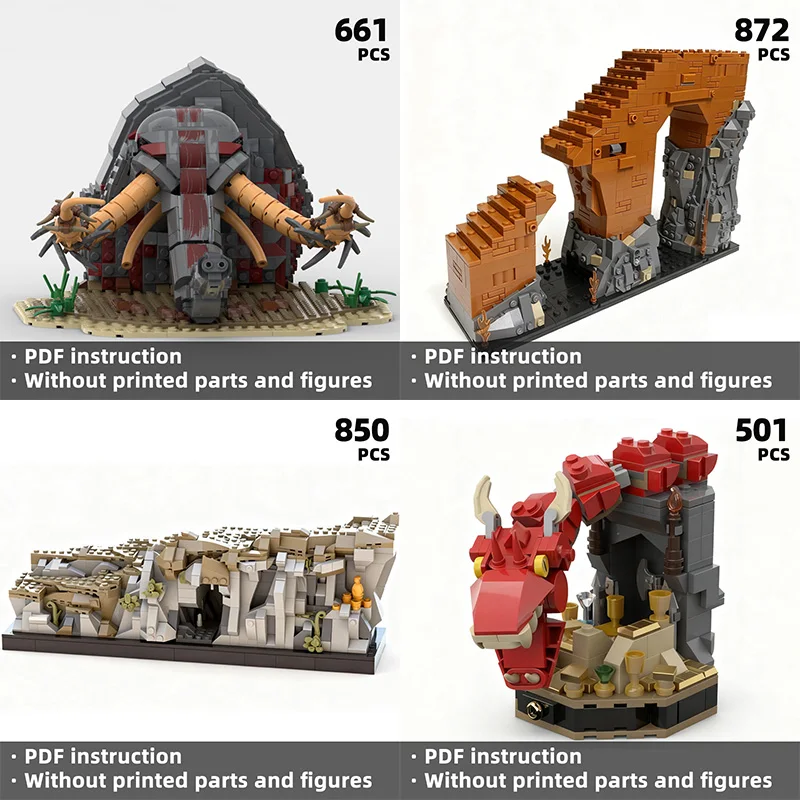 

Limited edition Rings Movie building blocks, create a diy legendary wonderland, explore the classics while building