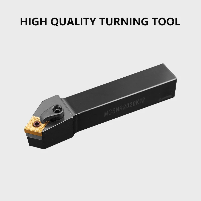 Intlshaft MCSNR2020K12 MCSNR2525M12 External Turning Tool Holder MCSNR1616H12 CNMG Carbide Inserts MCSNR Lathe Cutting Tools Set