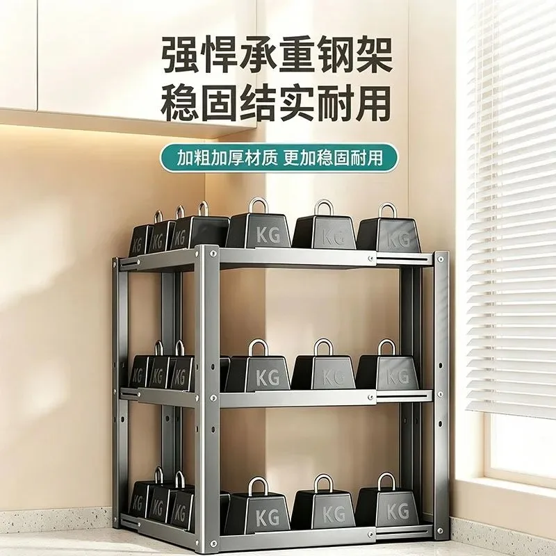 Shelf corner seasoning locker floor height adjustable tall seasoning can be placed in storage cabinet