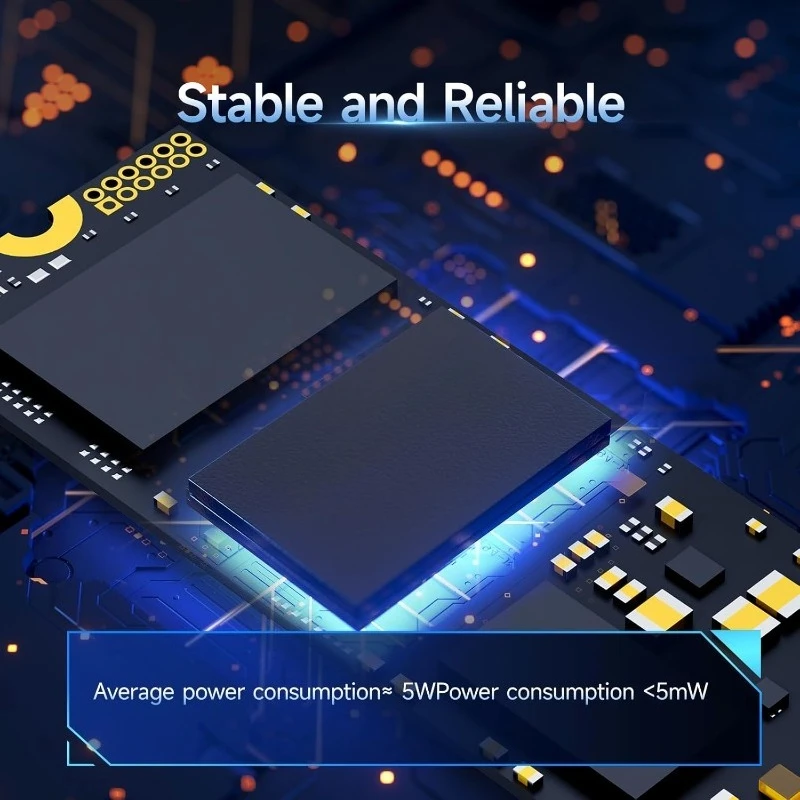 2 تيرابايت NVMe SSD PCIe Gen4 M.2 SSD لـ PS5، ما يصل إلى 5000 ميجابايت/ثانية، SSD للألعاب الداخلي لـ PS5