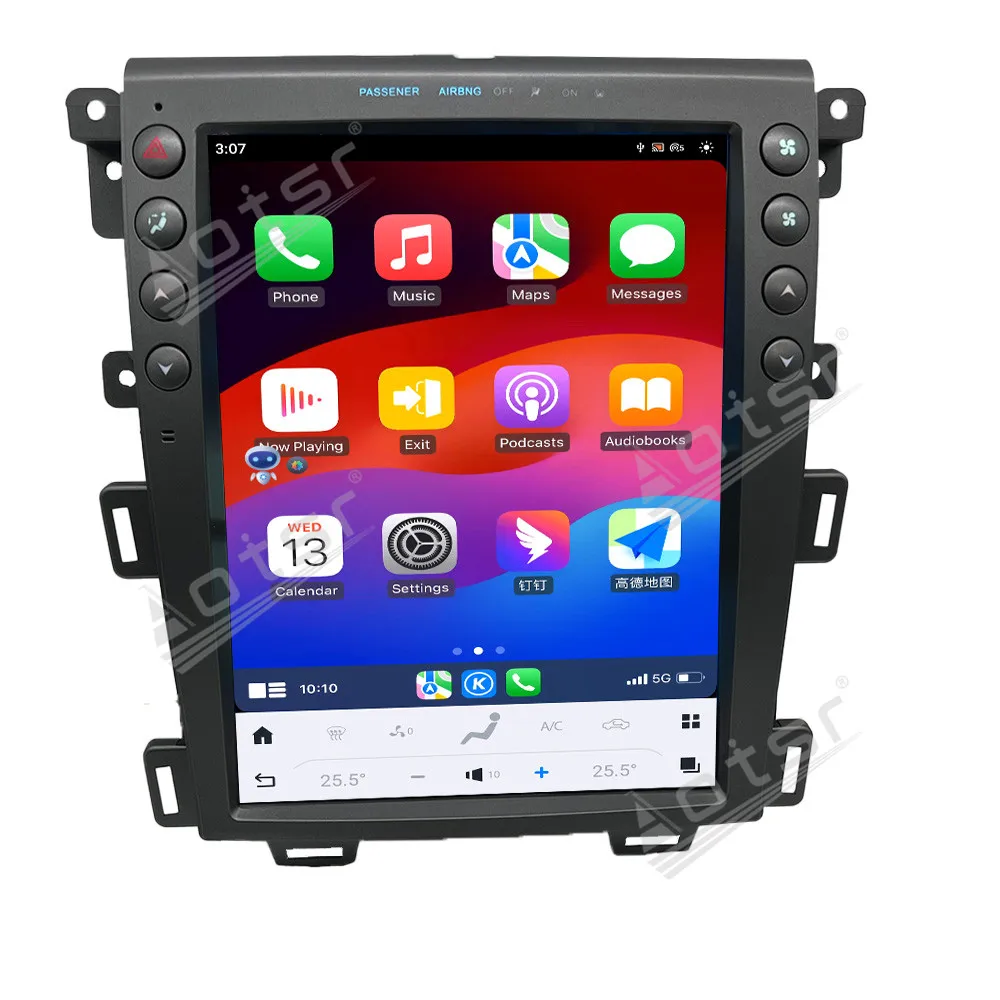 12.1'' Android 13 for Ford Edge 2011-2014 Touch Car Screen Navigation Apple Carplay Car Radio DSP BT Multimedia Player 4G GPS D