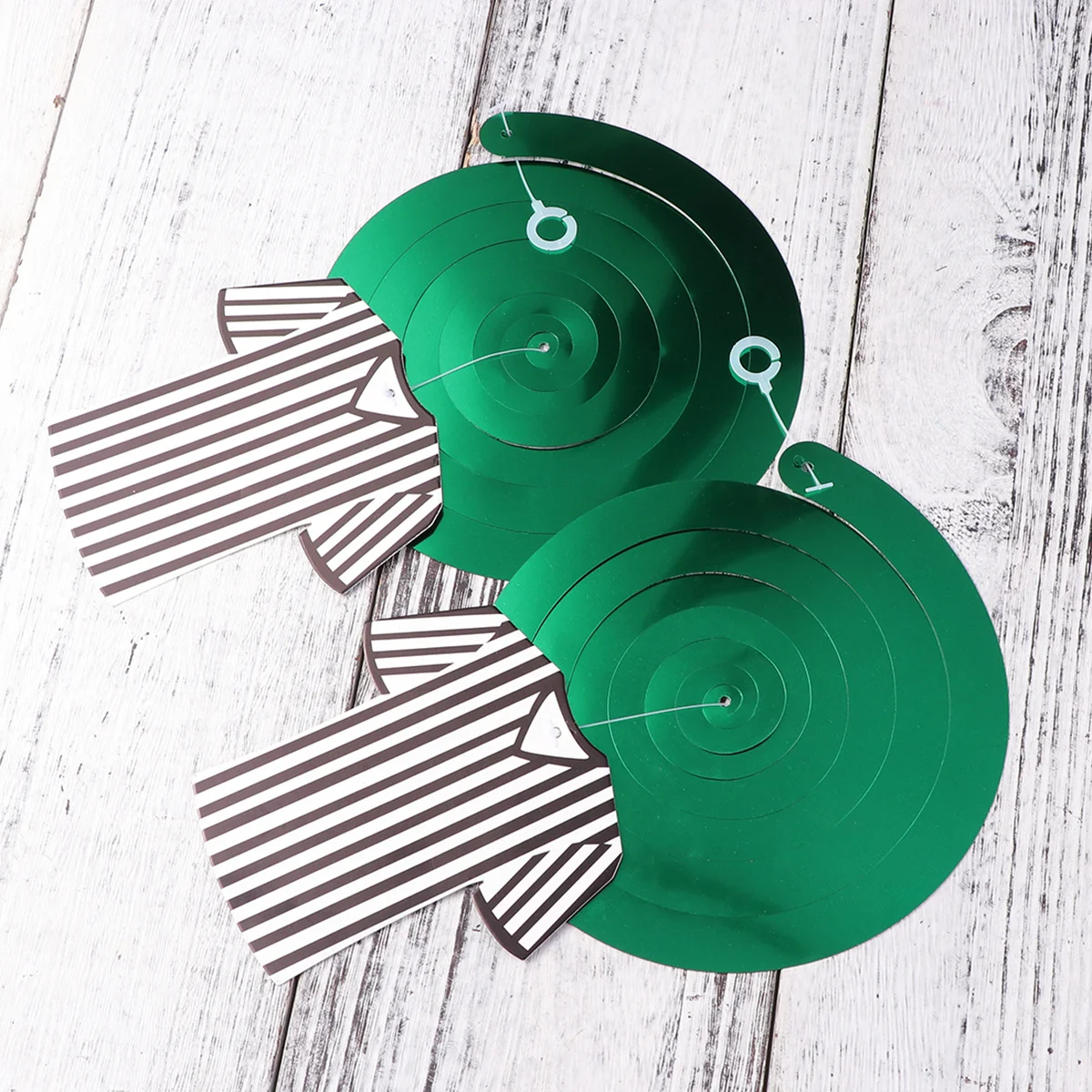 

30pcs Football Hanging Decorations Pvc Spiral Ornaments For Party Ceiling Soccer Theme Party Supplies Swirl Pendant