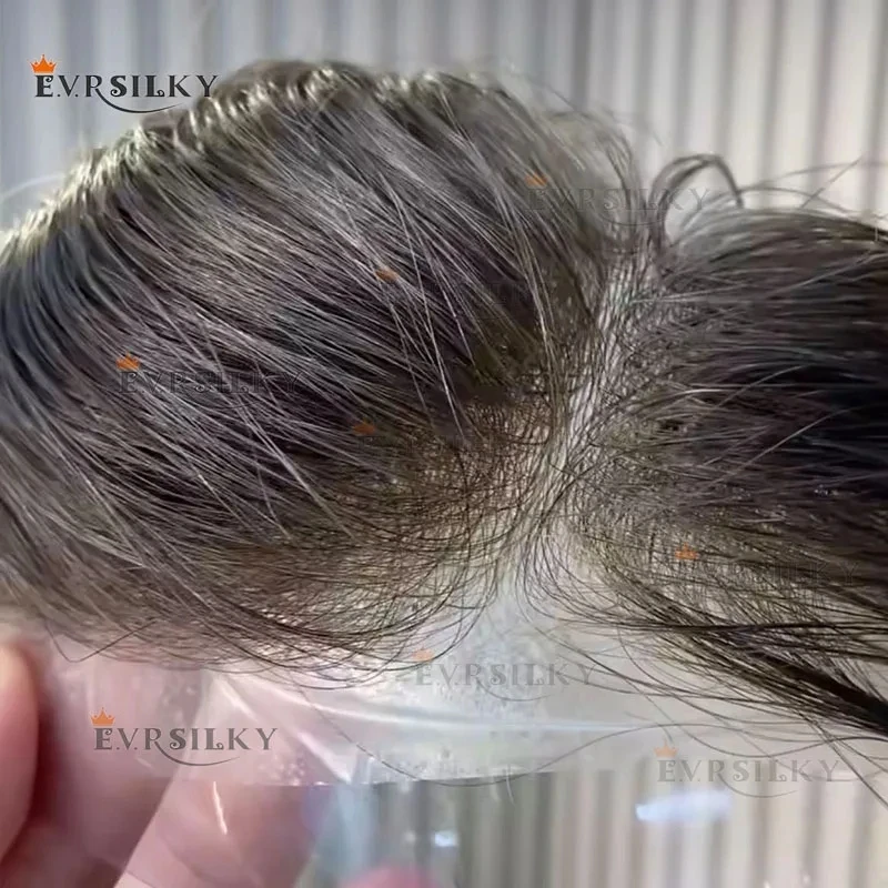 

Натуральная линия роста волос, 90% плотность, 0.02 мм, ультратонкая невидимая мужская накладка для волос 440 # 350 # 620 # Серые, светлые, коричневые мужские парики из натуральных волос