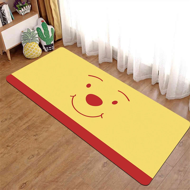 Winnie the Pooh Kitchen Mat Entrance Floor Mats Kawaii Doormat Carpet Living Room Bathroom Rug 40x60 Cute Bath Bedrooom Hallway