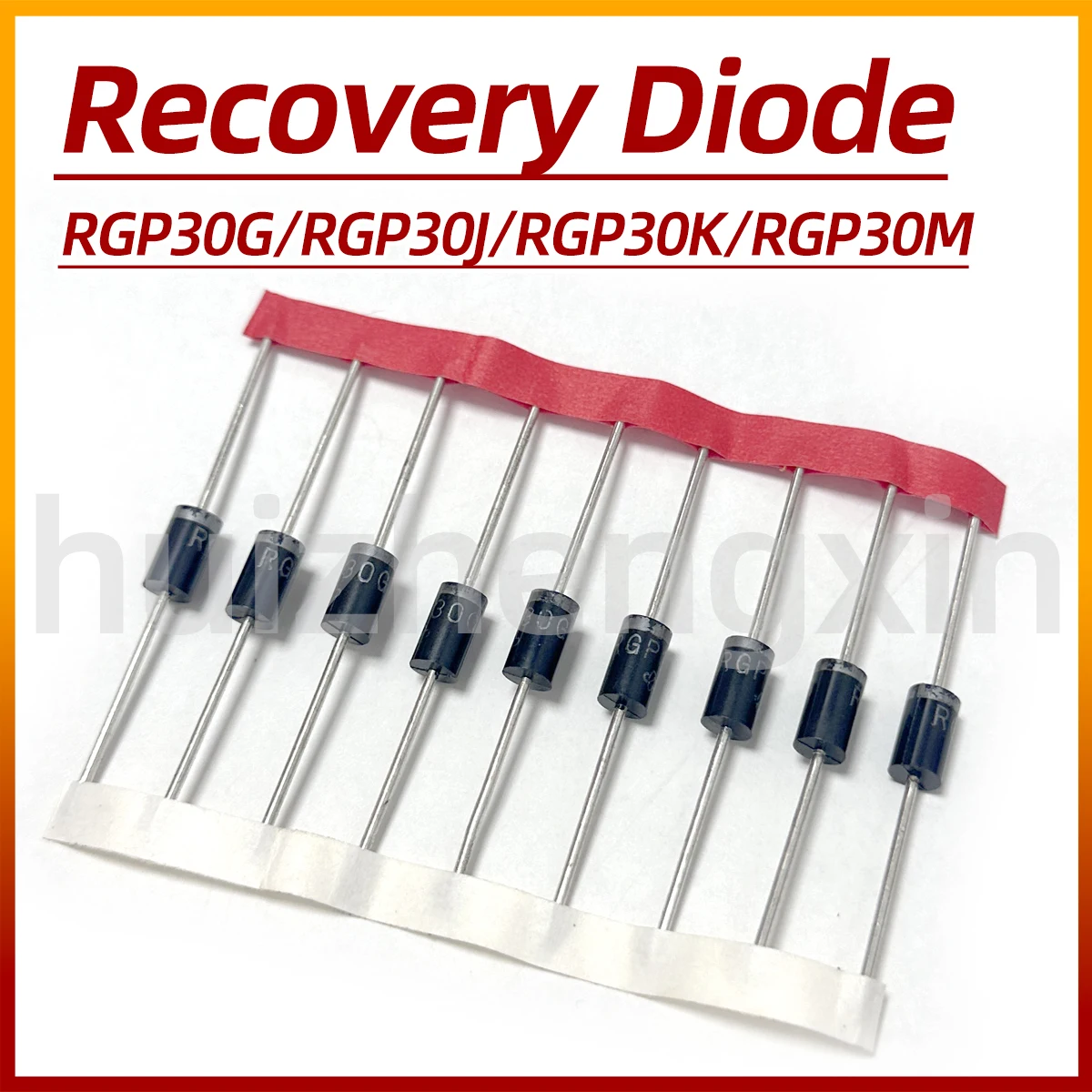 20PCS RGP30G RGP30J RGP30K RGP30M DO-27/DO-201AD 3A 400V 600V 800V 1000V Fast Recovery Diode