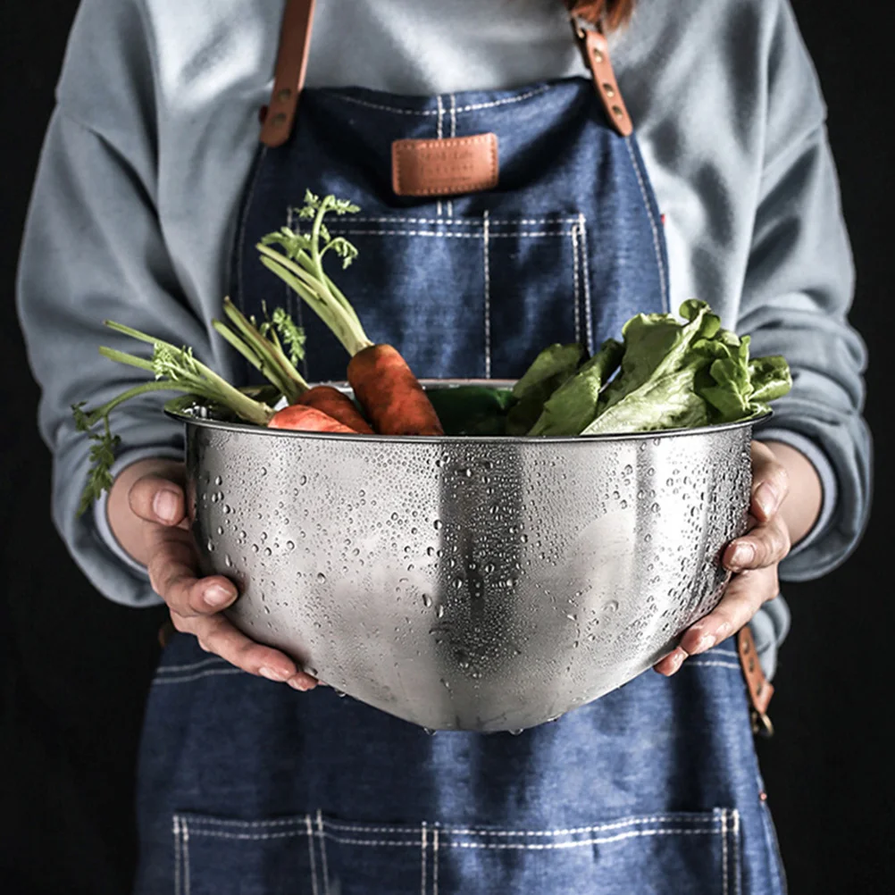 

Stainless Steel Kitchen Drain Basket Vegetable Basin Inclined Bottom Fast Draining Corrosion Resistant Skew Bottom Curl Design