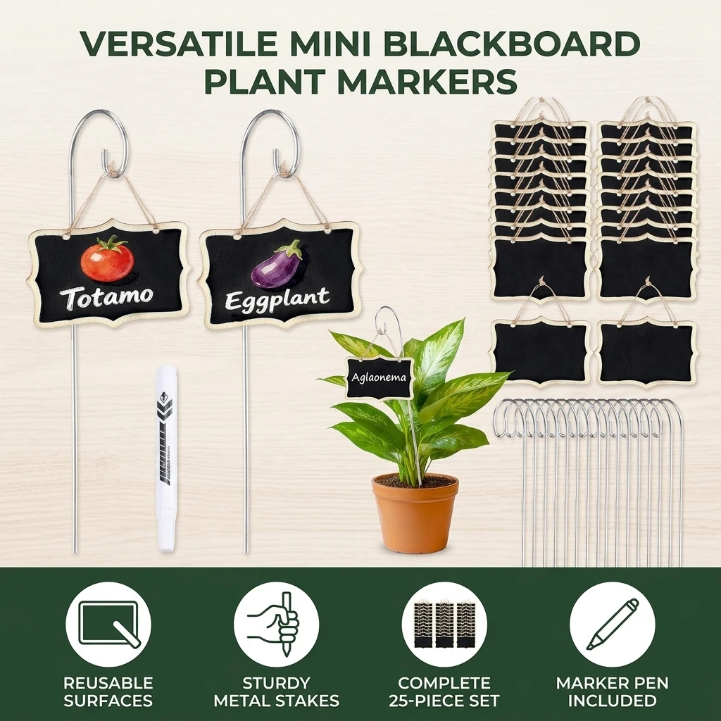 25Pcs Garden Markers Weatherpr - đánh giá và giá Plant Label Tags