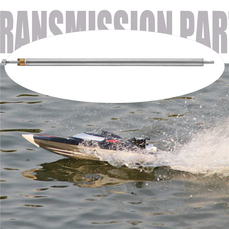 A04F-FT012-12 قطع غيار أنابيب الصلب الفولاذ المقاوم للصدأ 3 مللي متر رمح السفينة ل Feilun FT012 2.4G فرش RC قطع غيار القوارب