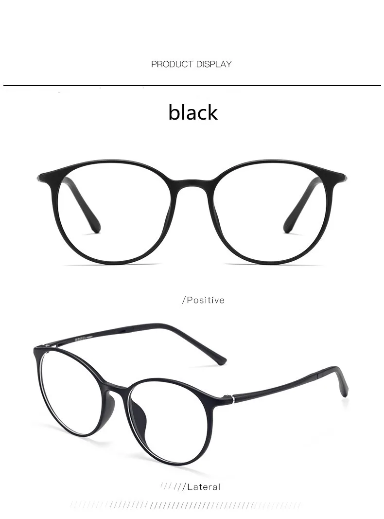 Lunettes de lecture progressives en titane TR90 pour hommes et femmes, rondes, ultra-légères, multi-focales, Anti-rayon bleu, presbytes