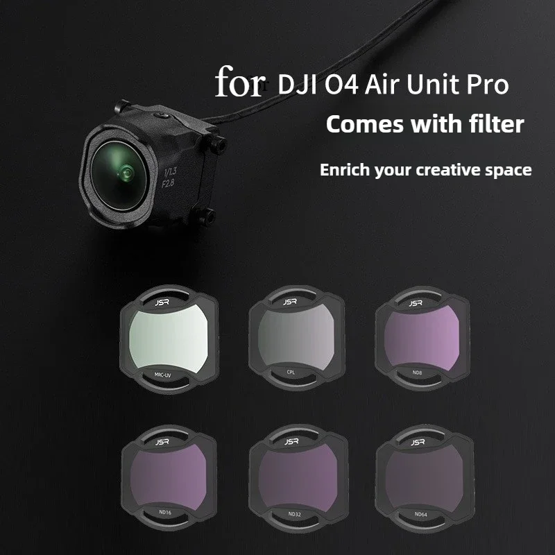 Filters for DJI O4 Air Unit Pro UV CPL ND8/16/32/64 Camera O4pro Image Transmission Avata2 Drone Aerial Photography Accessories