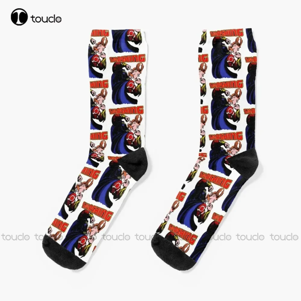 

SMASHING - All Might Nigal Thornberry Socks women crew socks Christmas gift