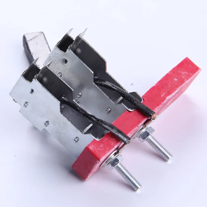 

10PCS carbon brush, brush, carbon brush holder combination 8 * 10 * 25MM carbon brush holder, diesel generator accessories