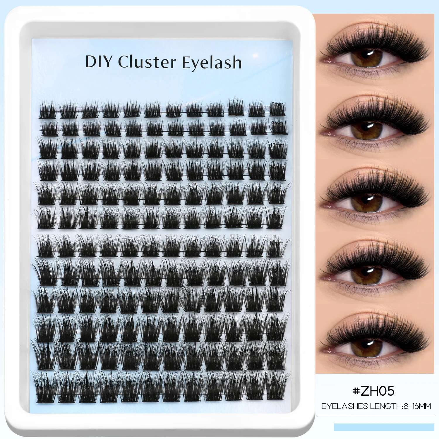 DIY Faux Mink Lashes, Voluminous Cat Eyelashes