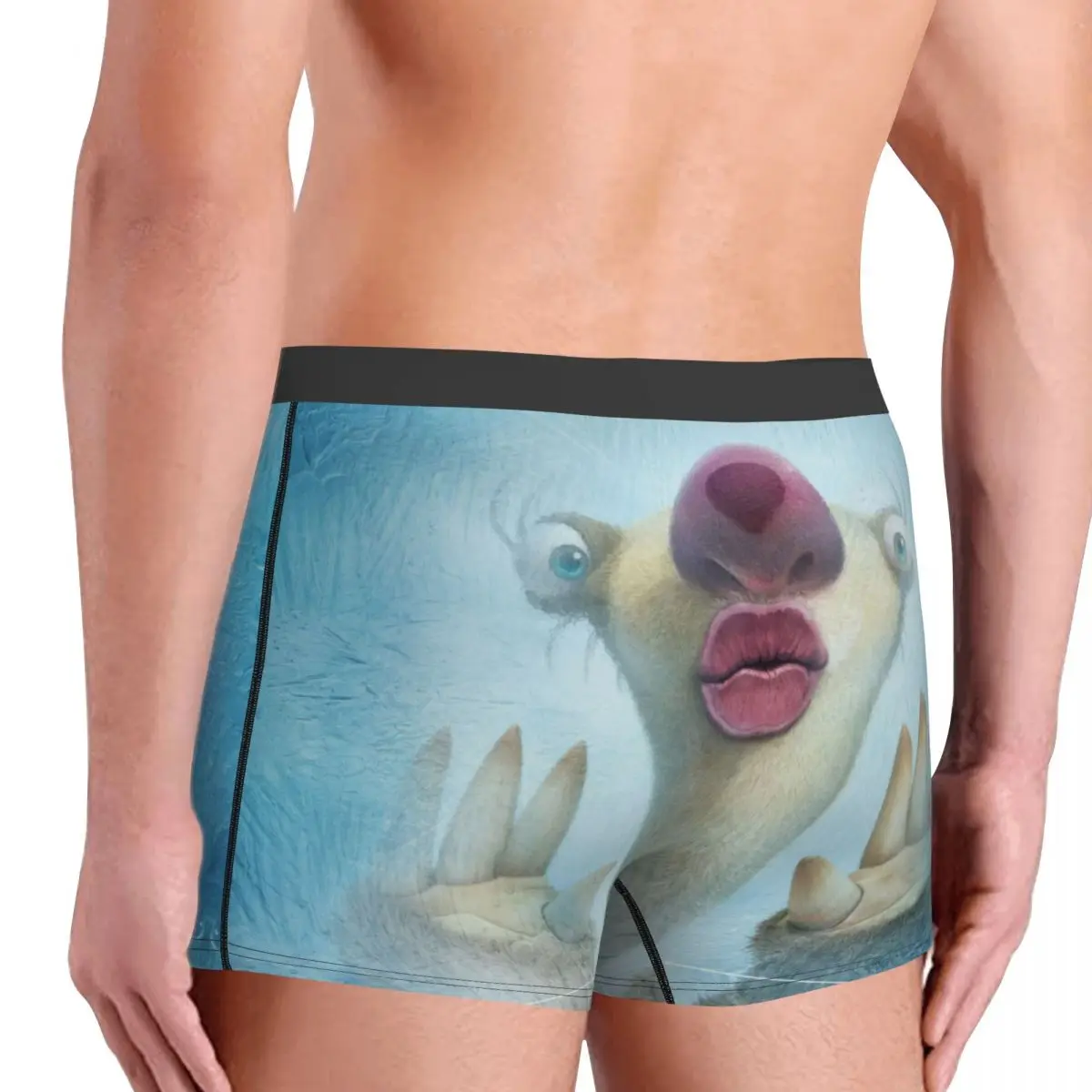 Sid Ice Age Manfred Animated Film Underpants Cotton Panties Male Underwear Sexy Shorts Boxer Briefs