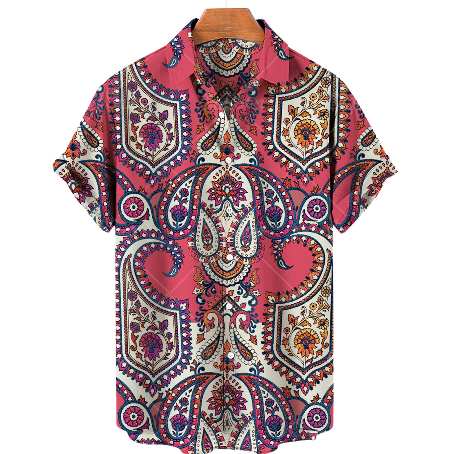 

Casual Loose Printed ort Sve irt Youthful Spring Summer Thin Fabric Easy Wear Casual Faion Basic Sle Wide Angle Co...