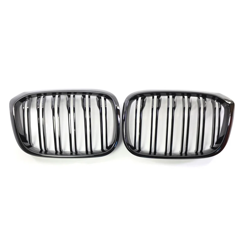 

AEA7-Car Double Line Grille For BMW X3 X4 G01 G02 G08 2018-2021 Left 51712462817 Right 51712462818 Middle Grille