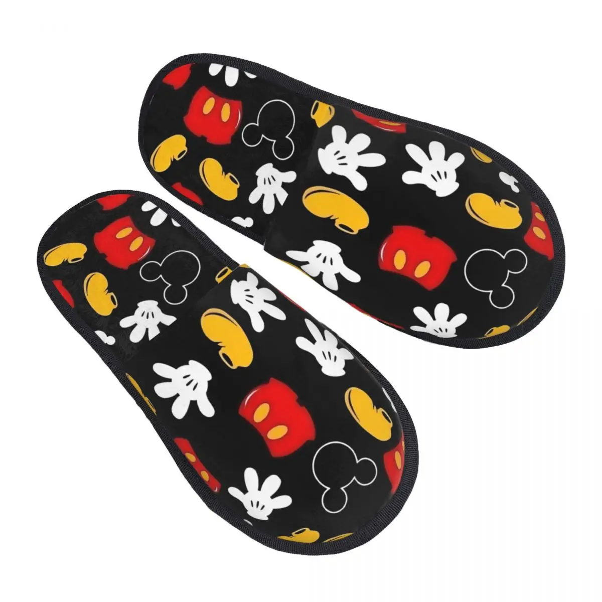 

Гостевые тапочки с Микки Маусом на заказ для женщин в отеле, домашние тапочки с персонажами мультфильмов