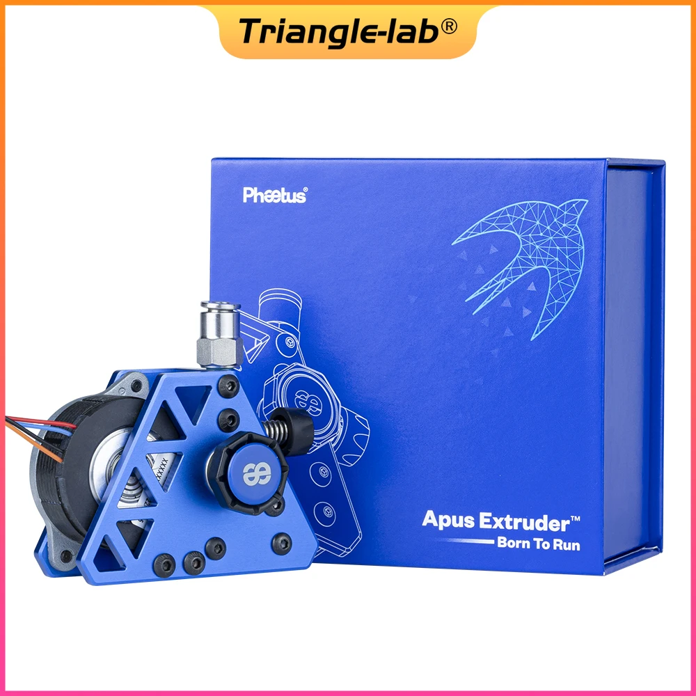 Imagem -06 - Trianglelab-phaetus Apus Extrusora Rnc Dual Drive Gears Compatível com Hotends Dropeffect Impressora 3d