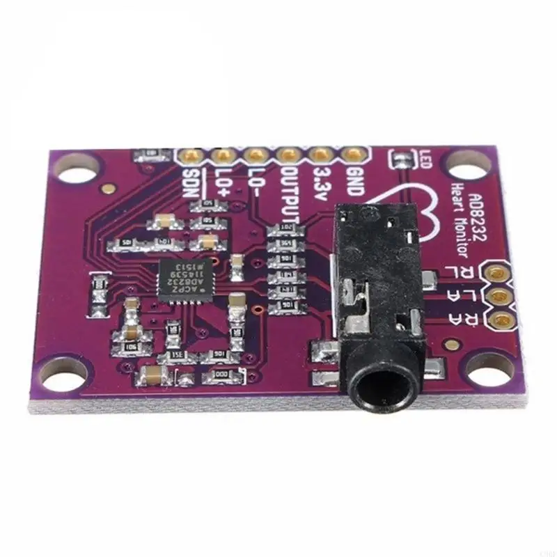 C90F واجهات متعددة أجهزة استشعار قياس تخطيط القلب AD8232 للتكامل في المشاريع والأجهزة الإلكترونية