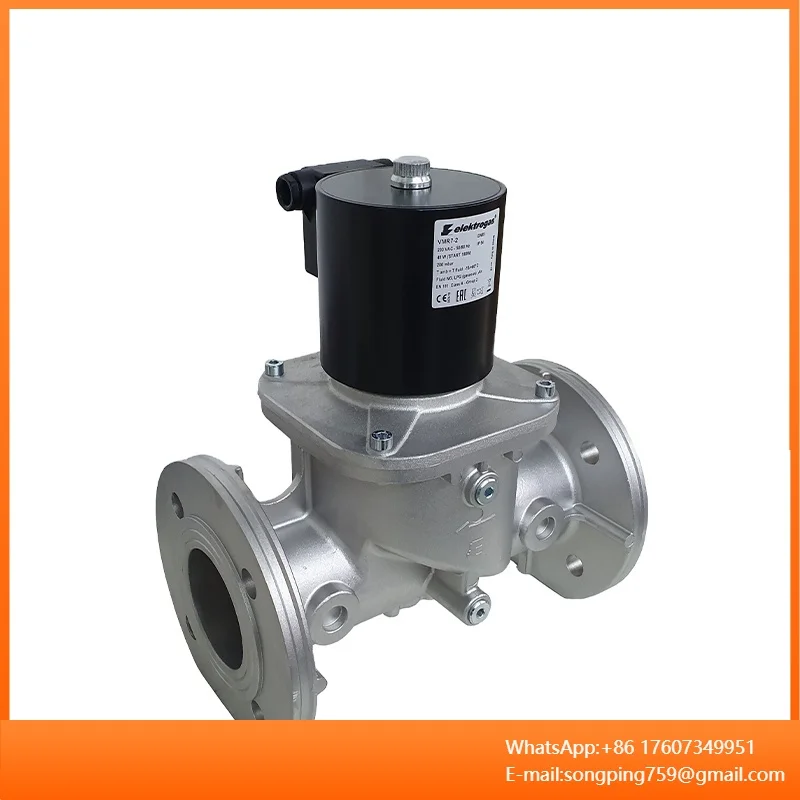 

Elektrogas or VMR 7-2 DN65 230V Safety Solenoid Control Gas the Electromagnetic Valves for Industrial BURNER PART