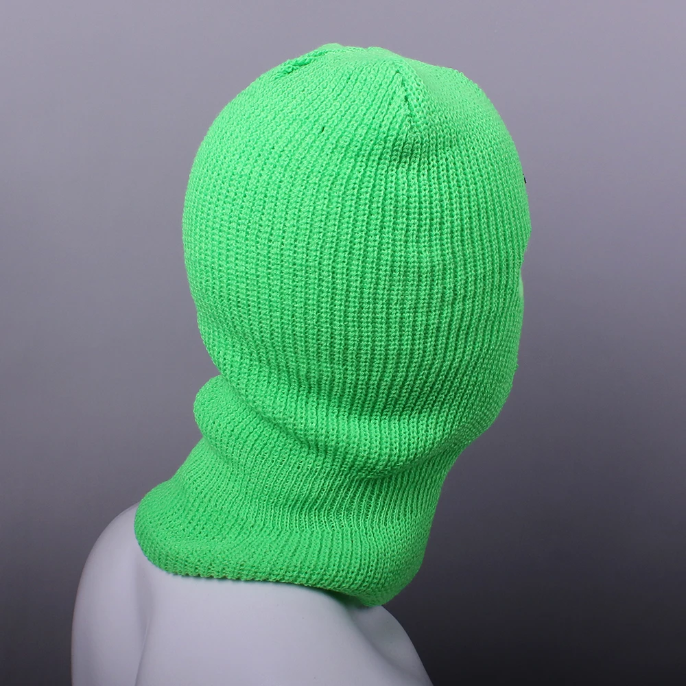 Knitted Hat Celebrity Rapper Cosplay Accessories Hat Bone Gorras Green Hedging Cap Winter Ski Hat For Men wome