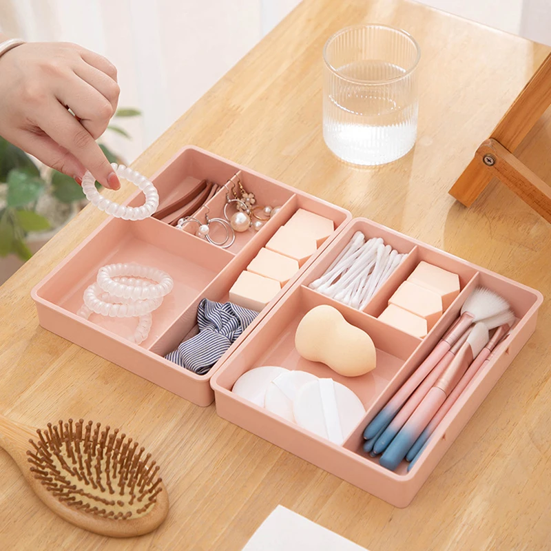 

Desktop Organizer Drawers Stackable Multi Grids Storage Box For Jewelry Medicine Hairpin Cosmetic Student School Storage Rack