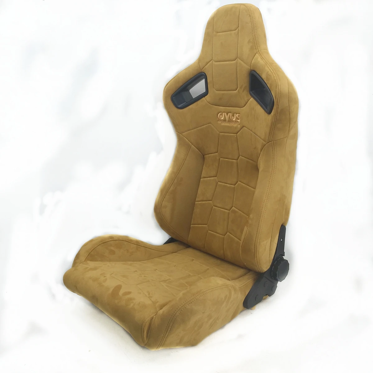 1074 Yellow Universal Vehicle Slider Simulator Gaming Station Adjustable Sim Bucket Racing Seats - view 3