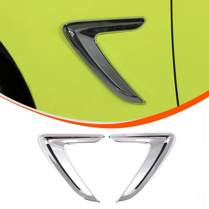 

2pcs ABS For 2012-2018 BMW 3 Series / 2014-2017 Imported 2 Series F30 F22 Convertible Fender Trim Car Accessories