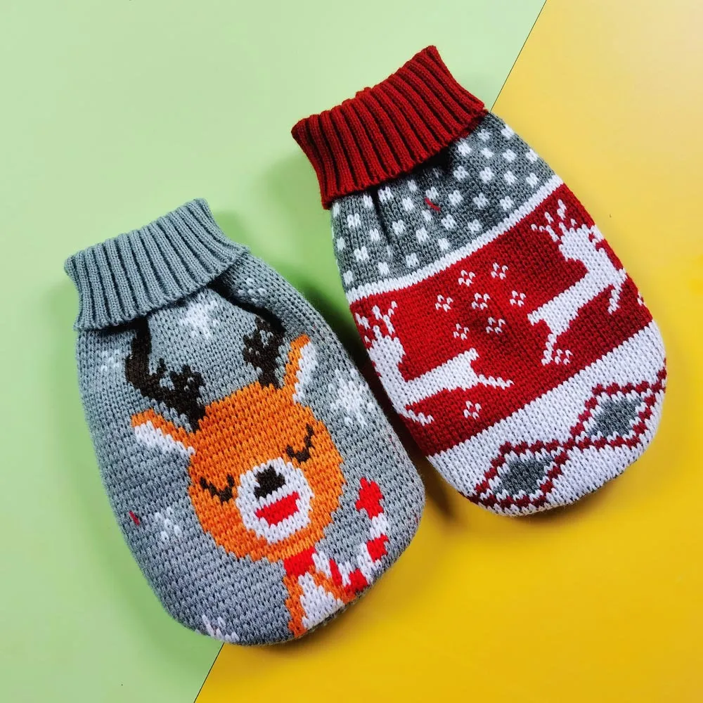 Suéter Cálido para Perros Pequeños, Ropa de Invierno para Cachorros, Disfraz para Mascotas, Ropa para Cachorros