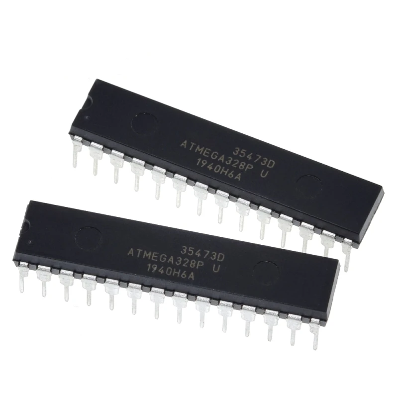 1/5 Stuks ATMEGA328P-PU Atmega328 Dip-28 ATMEGA328-PU Atmega 328P 8-Bit Microcontroller Avr 32K Flitsdip-28