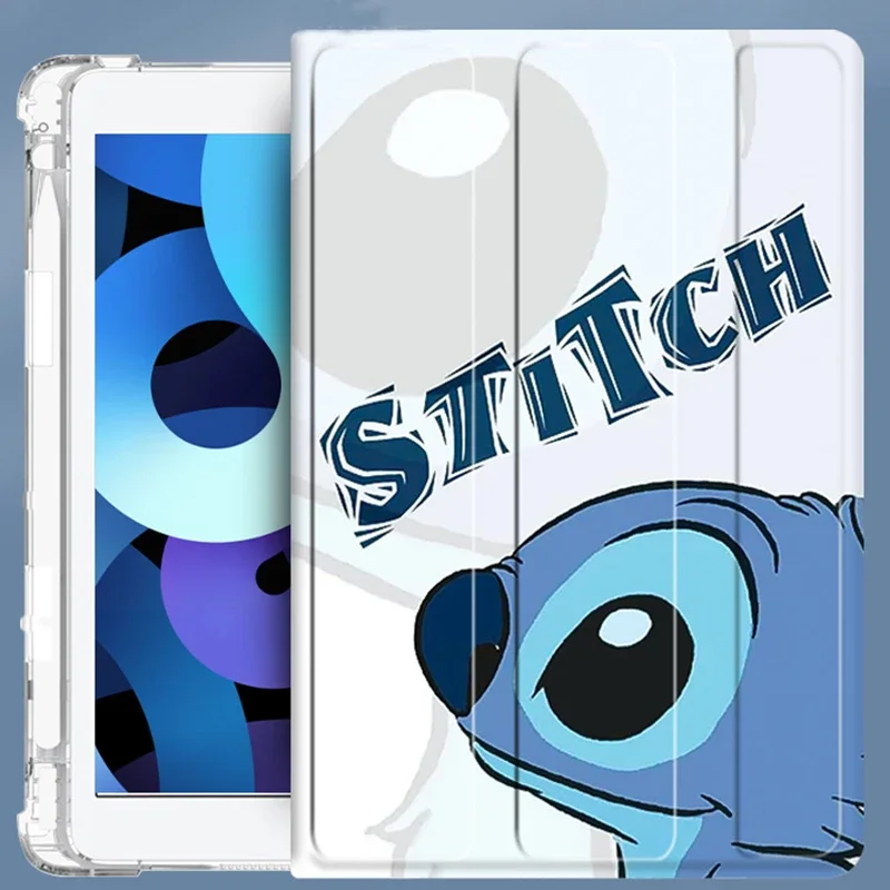 

Cartoon Cute Stitch Ipad 10th Generation Case Tablet for 10.2inch 7th/ 8th/9th Air 4 5 10.9 Mini 4/5/6 IPad Protective Cover