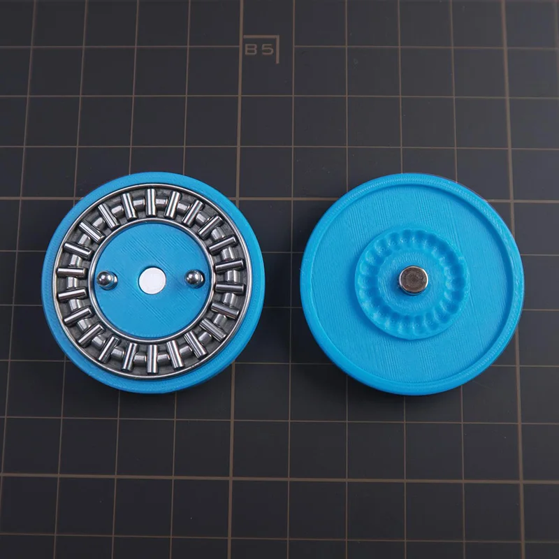 HAOTZ EDC بطاقة ميكانيكية دفع تململ سبينر عملة ألعاب متململة مكتب الإجهاد تخفيف والاسترخاء الأشياء الصغيرة أداة ADHD