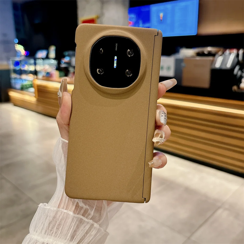 

Solid Color Case For Honor Magic V3 VS3 Axis Hinge Protective Phone Case PC Hard Shell (Only Back Cover)