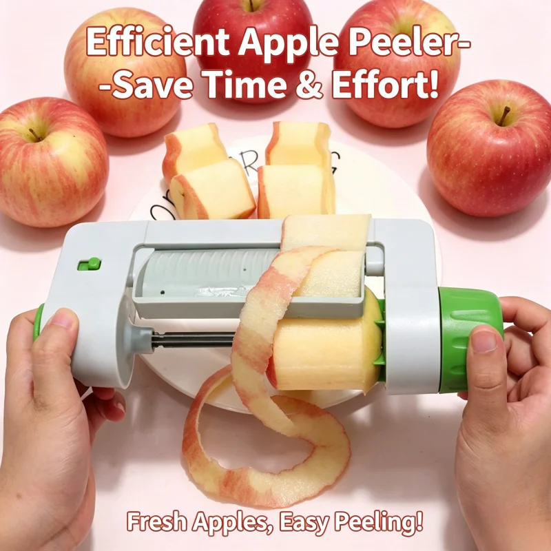 

Multifunctional Fruit Slicer & Peeler – 2-in-1 Apple Corer Cutter, Vegetable Potato Peeler, Stainless Steel Blade Kitchen Tool f