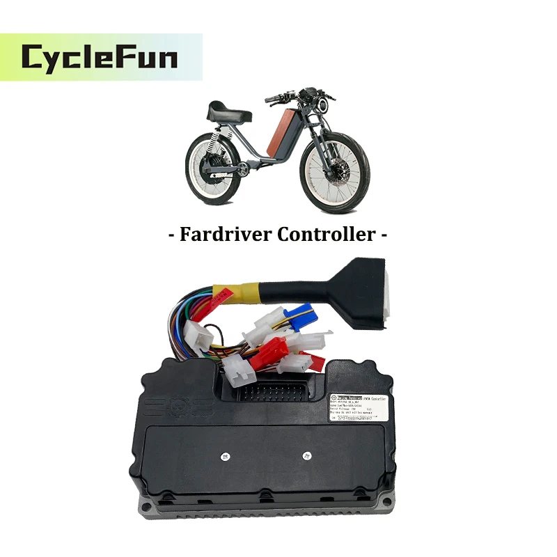 

500W-2000W Original FarDriver ND72200 BLDC Controller DC 55A Phase 200A With Bluetooth For Electric Scooter E-bike Accessories
