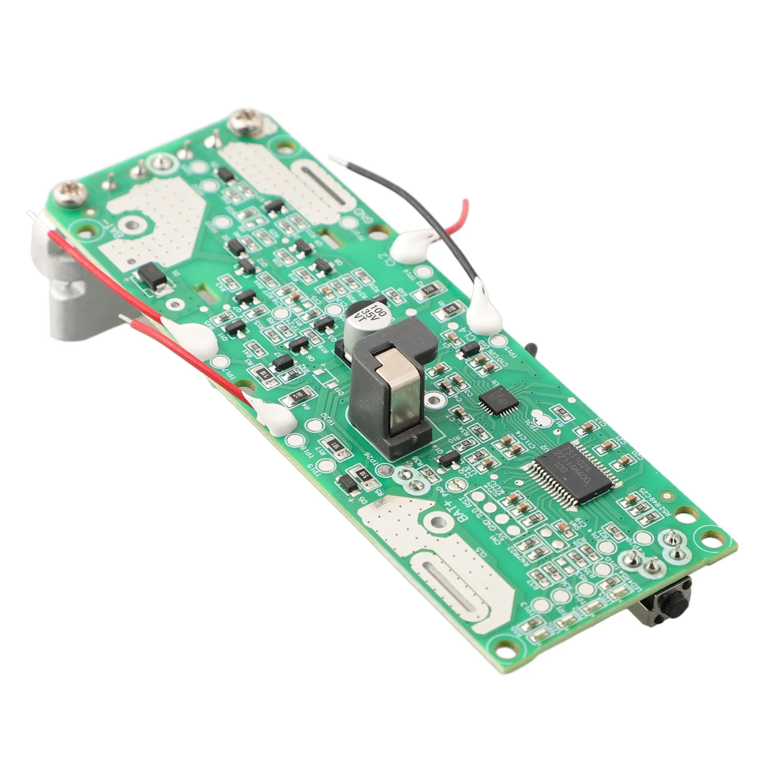 Placa de Chip de protección duradera, accesorios de repuesto, piezas de reparación de PCB verde, 11X4X2,3 cm, 1 piezas