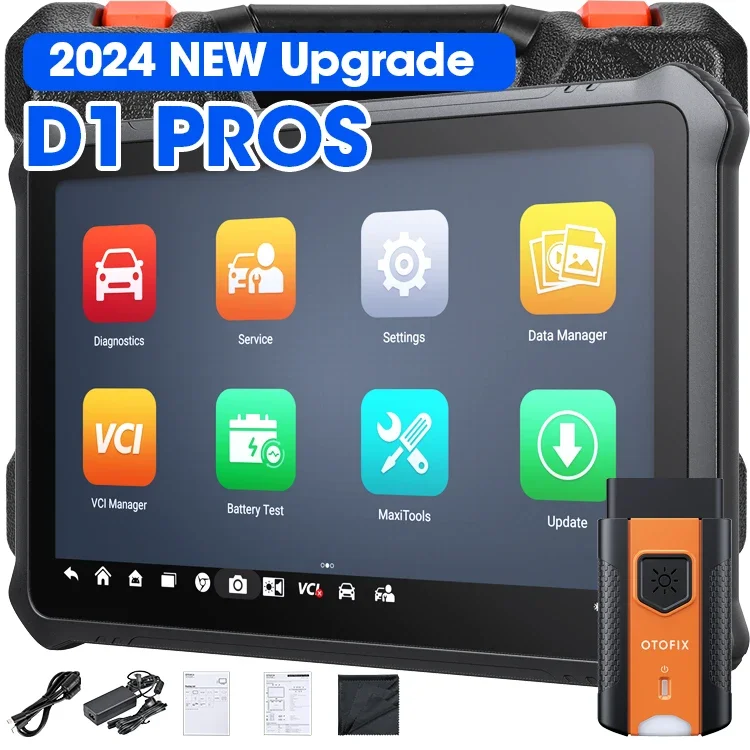 OTOFIX المتجر المعتمد D1 Pros تشخيص السيارات ob d2 أدوات الماسح الضوئي لآلة تشخيص السيارات لجميع السيارات