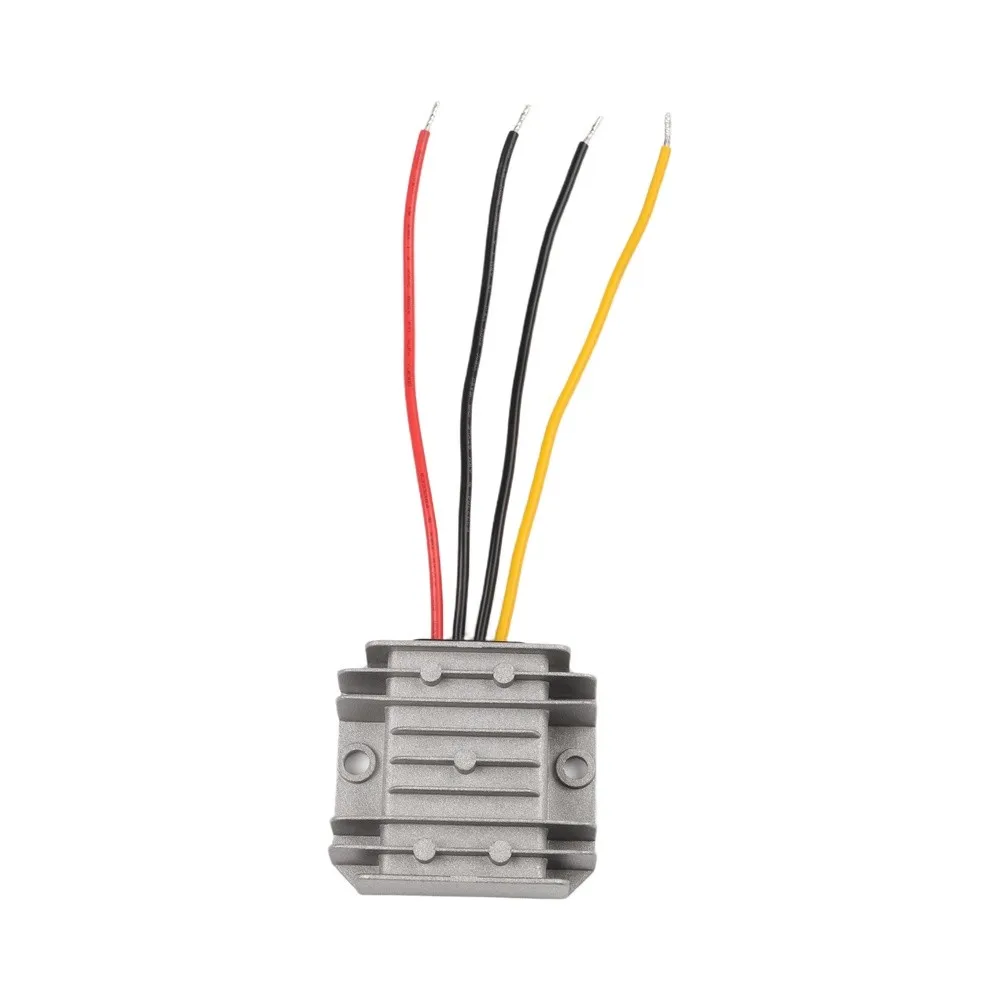 120W 12V Step-Down Power Converter Accepting 17-72V DC Input for Scooters Trucks Golf Carts and Industrial Applications