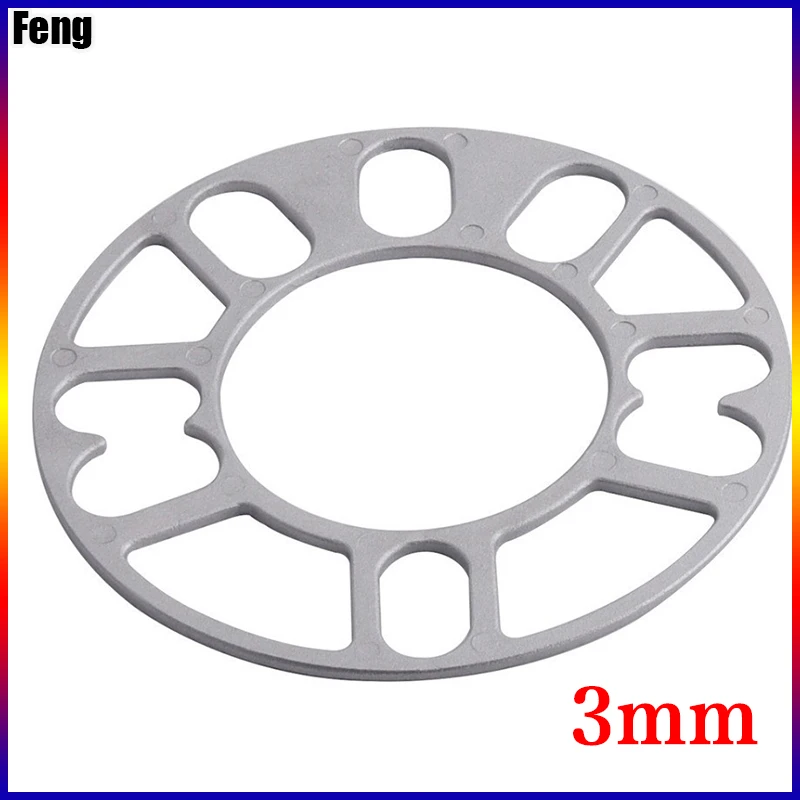 Universal Car Wheel Tire Spacer Adaptor Shims Plate 4pcs 4X98 4X100  4X108 4x110 4x112 4x114.3 5x100 5x110 5x112 5x115 5x120