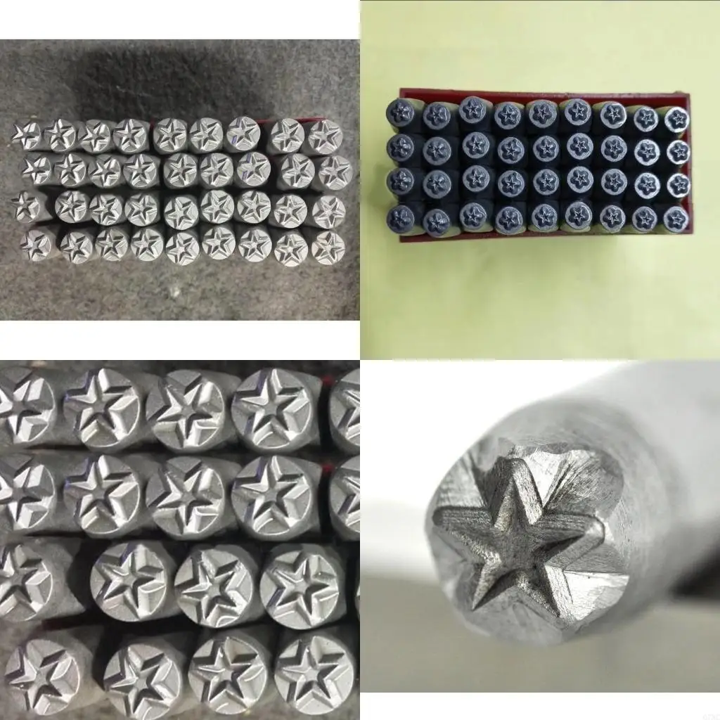 3Pcs Star Shaped Metal Tool Set for Creative Jewelry Making Stamping Tools