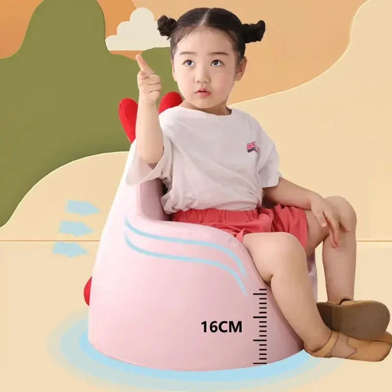 Mini canapé de dessin animé pour enfants, siège ours lapin mignon, amovible, lavable, pour garçon et fille, petit canapé Confortable, tabouret de lecture