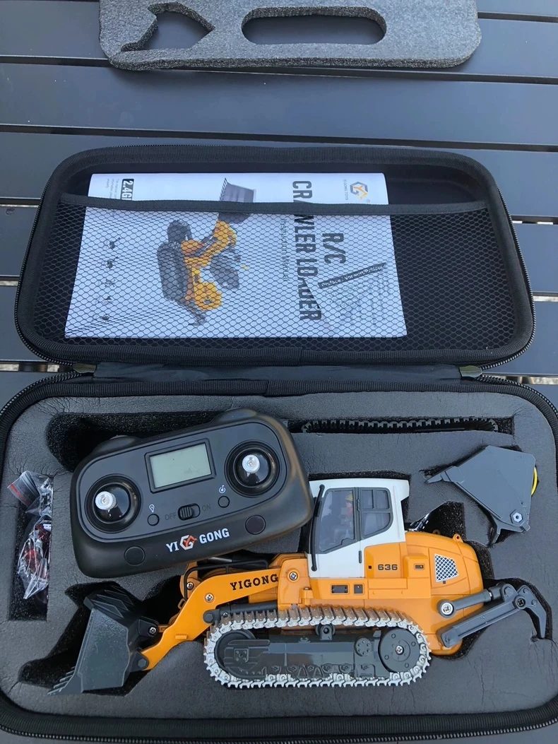 

Новый инженерный автомобиль с дистанционным управлением серии 970, Yigong 1:50, винтовой самосвал T14R, модель с дистанционным управлением